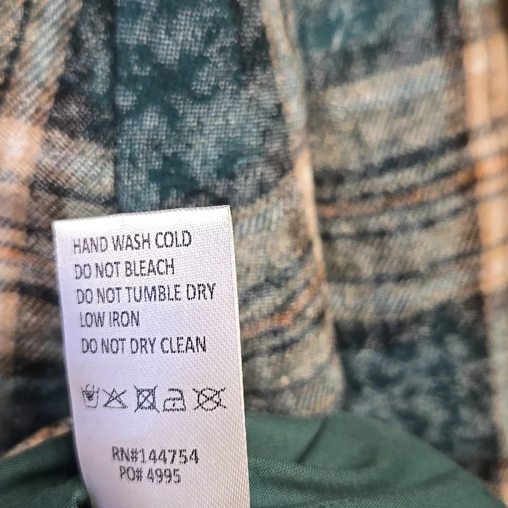 Dressed In LALA Sweet Revenge Smocked Plaid Snake Dress Size Medium - Picture 10 of 12